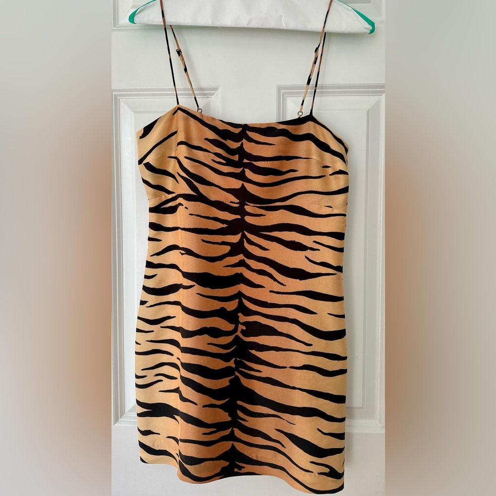 Realisation Par Christy Tiger Mini Dress - S